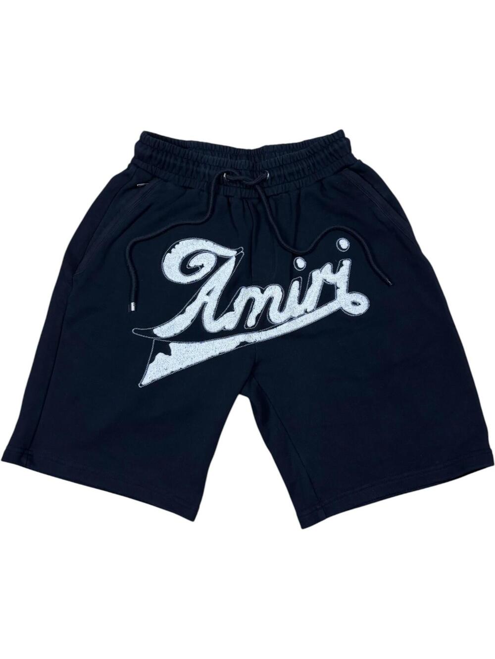 Amiri Script Logo Sweat Shorts